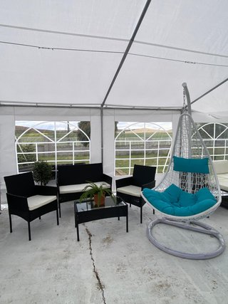 CHOLLASOO!! Conjunto Muebles Jardín + Balancín