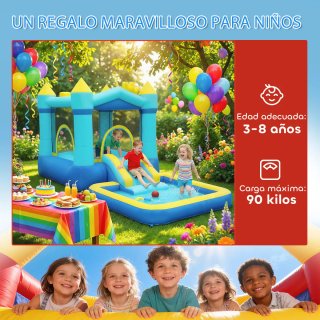 Castillo Hinchable Infantil con Tobogán