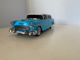 Altavoz WSTER WS-1955 Coche Clásico Negro
