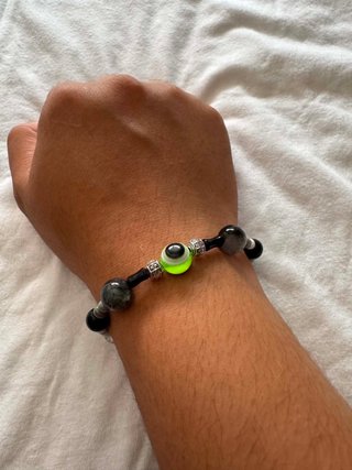 Pulsera hecha a mano Mal de Ojo