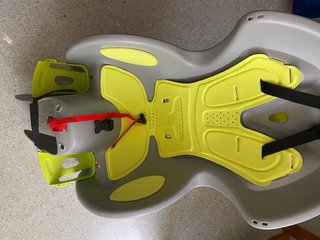 Asiento Bebé Bicicleta Amarillo