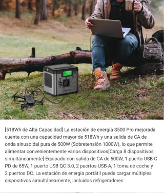 Estación de energía Swarey S500 Nueva