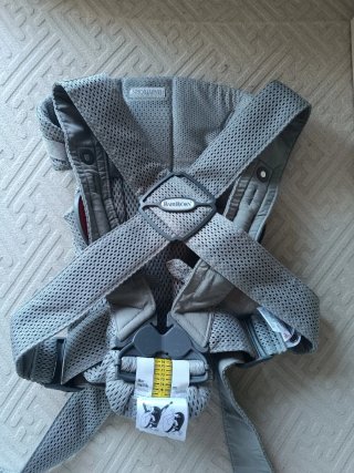 Mochila Portabebés BabyBjörn Gris