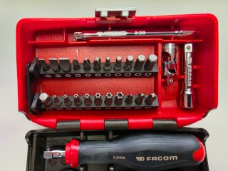 Juego FACOM R.360°NANO PB 1/4"