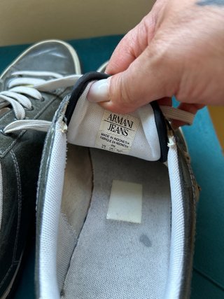Scarpe Armani Jeans grigie