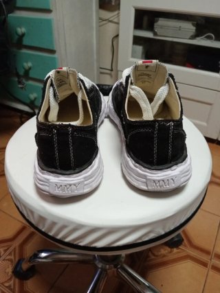 Maison Mihara Yasuhiro Zapatillas Negras Blancas