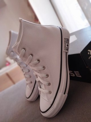 Converse Chuck Taylor All Star Blancas - Talla 37
