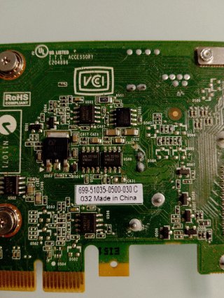 Lote 5 Tarjetas Gráficas NVIDIA NVS 300
