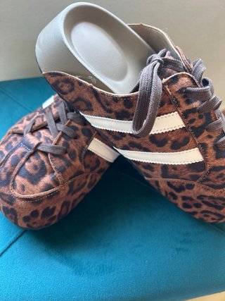 Sabot leopardato donna