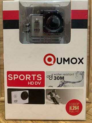 Cámara Deportiva Qumox HD 1080P Sumergible