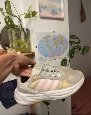 Adidas Cloudfoam Beige/Rosa