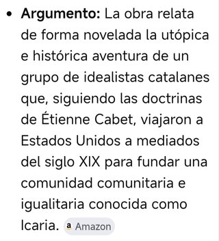 Libro: Icaria, Icaria...