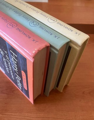 Lote 3x libros Harry Potter EMECÉ