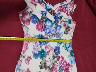 Vestido floral fiesta