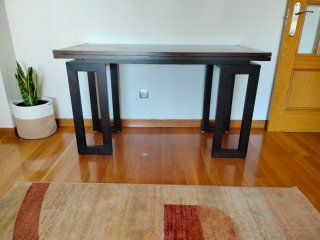 Mesa centro convertible salón/comedor