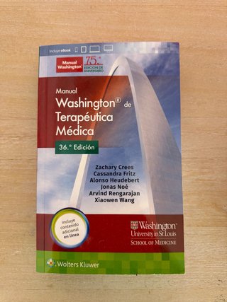 Manual Whasintong de terapeutica medica