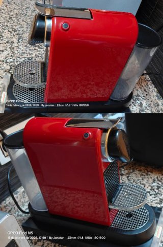 Cafetera Krups CitiZ Roja Nespresso