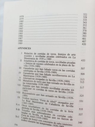 Libro Historia: Medio Siglo de Toreo