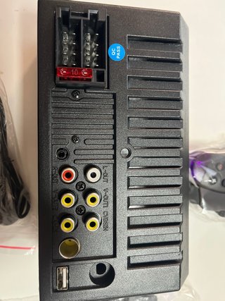 Radio Coche Pantalla Negra
