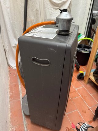 Estufa Gas Qlima GH 438 B2 Llama Azul