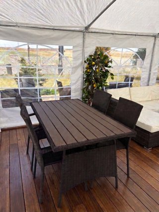 Conjunto Mesa y Sillas Exterior  - envio gratis