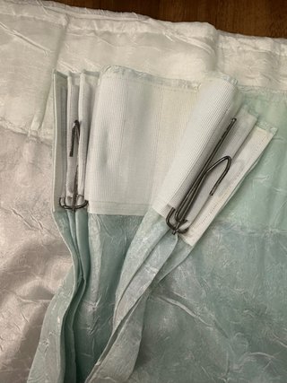 Set Tende Vintage con Calata e Ganci