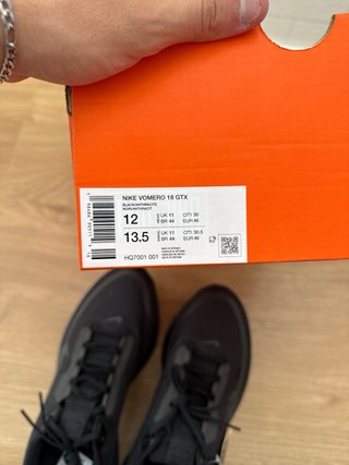 nike vomero 18 gtx 46