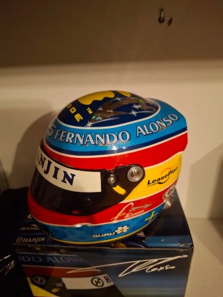Casco Reloj Fernando Alonso Renault F1 Formula 1