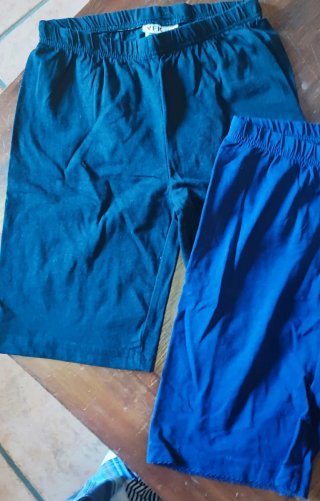 3 bermuda cotone tg 13/15 anni