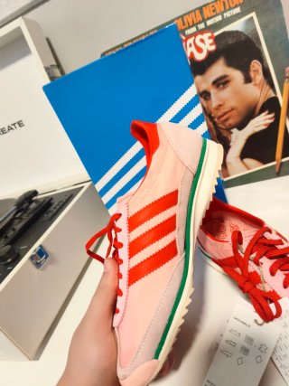 Adidas SL72 Talla 37 1/3 Rosa/Rojo