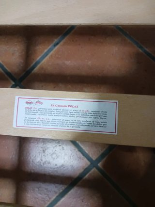 Somier metálico con lamas de madera
