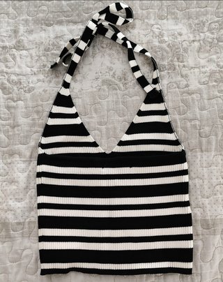Lote 3 Tops Stradivarius Rayas