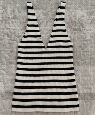 Lote 3 Tops Stradivarius Rayas