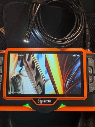 7" IPS Double Lens Endoscopic Camera with Flashlig