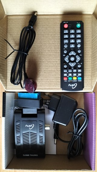 Sintonizador TDT Aura DVB-T2 Tauro