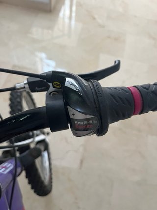 Bicicleta Infantil B-Pro Morada 6 Velocidades