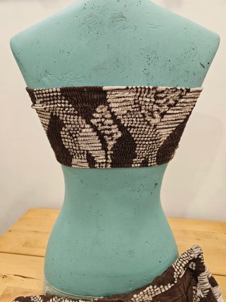 Conjunto top y pantalón estampado