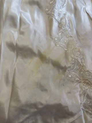 Vestido de Novia Talla XS con Cancán