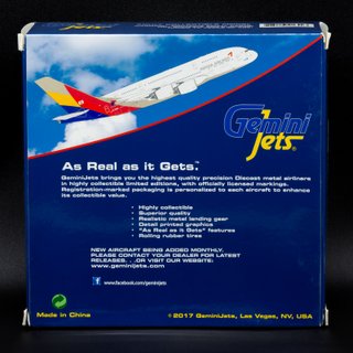 Maqueta Avión Airbus A380 Asiana Airlines 1:400
