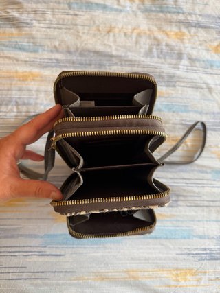 Bandolera Dior Beige y Negro
