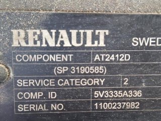 Caja cambios renault at2412d premium route 106463