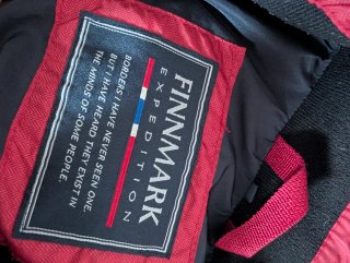 Chaqueta FINNMARK Expedition Roja