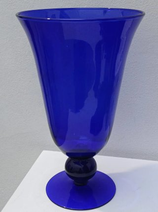Vaso Murano Vintage Blu