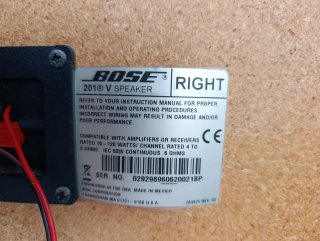 Amplificador Pioneer VSX-819H y 2 altavoces Bose