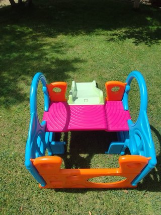 Tobogán infantil multicolor