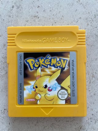 Pokemon Amarillo Game Boy Nintendo