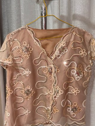 Blusa Vintage Verde y Dorada y muchhas mas