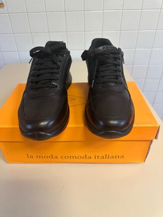 Valleverde Scarpe Uomo Pelle Vitello Nere 43