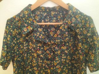 Camisa estampado floral. Vintage
