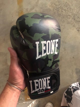 Guantes de boxeo Leone Camuflaje